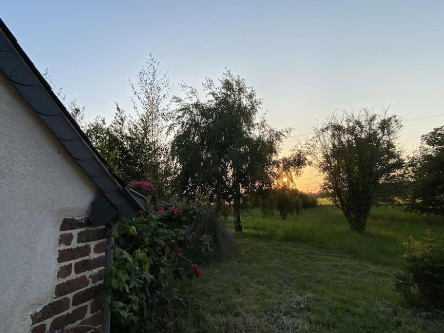 Longere Typique Perche Villa Fontaine-Raoul ภายนอก รูปภาพ